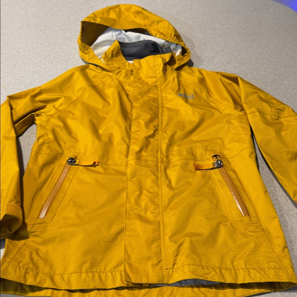 REI Kids Yellow Raincoat